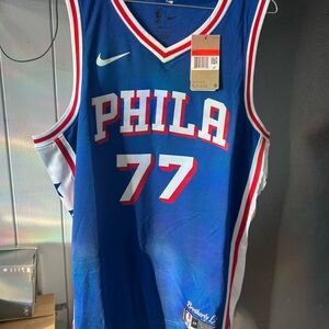 Nike Philadelphia 76ers VJ Edgecombe Jersey
